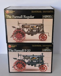 ERTL Precision Series Farmall Tractors - Farmall Regular & Farmall F-20