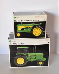 ERTL John Deere Precision Classics Models - Model 730 Diesel & Model 4440 Tractor