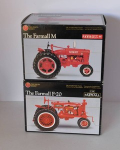 ERTL Collectibles Precision Series Farmall Tractors - Farmall M and Farmall F-20