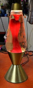 Large Vintage Lava Lamp