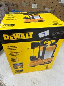 Dewalt SUMP PUMP - 12 HP - DXWP62583  (corded)