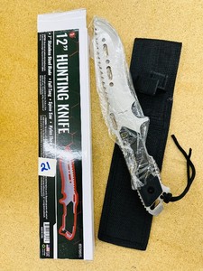 HUNTING KNIFE - Saw Back - NEW