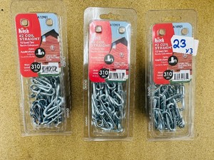 3 pkgs of #2 CHAIN - 10 ft in each pkg