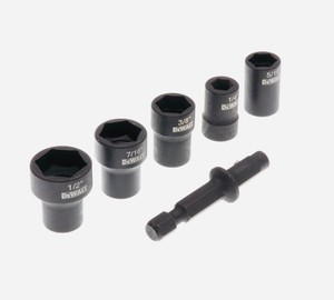 DeWalt 5-pc Cleanable Magnetic DRIVER SET - NEW