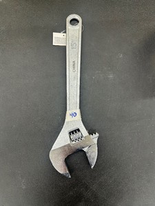15 in ADJUSTABLE WRENCH  -new-