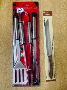 GRILLING TOOL SET  Vintage-New ECKO Roast Slicer