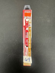 10-pack Diablo DEMO DEMON - 6 in - RS Blades - for NAIL-EMBEDDED WOOD - 57 TPI