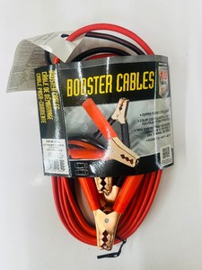 NEW BOOSTER CABLES - 10 ga - 12 ft