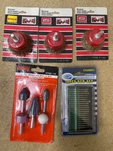 BUFF & GRIND LOT - 14 & 18 shank