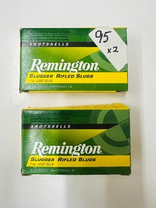 Lot of 2  Remington Slugger 12 ga - 2 34 - 1 oz - 1560 fps