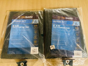 2 TARPS - 6x8 & 8x10