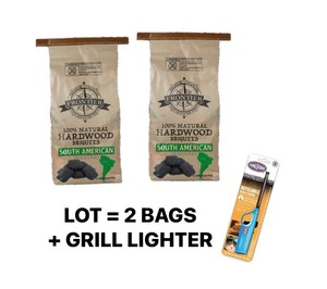 2 SACKS CHARCOAL  Kingsford GRILL LIGHTER