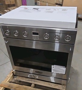 Cosmo36 in. Haven Collection 6.1 cu. ft. Electric Ceramic Glass Range, 5-Burner Elements, Convection Oven, Stainless Steel