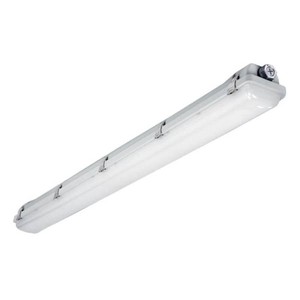 MetaluxVaportite 4 ft. White Integrated LED Commercial Industrial Vaportite with Adjustable CCT and Lumen