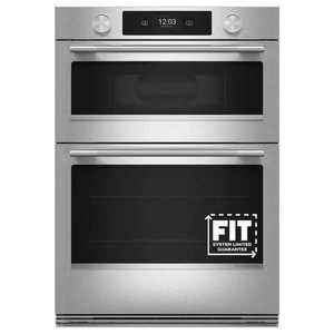 KitchenAid5 cu. ft. Electric Wall Oven and 1.4 cu. ft. Microwave Combo in PrintShield Stainless Steel with Assisted Cooking Modes