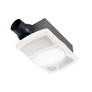 Broan-NuTone110 CFM Ceiling Bathroom Exhaust Fan with Light and 1500-Watt Heater