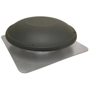 Master Flow1500 CFM Shingle Match Weathered Wood Power Roof Mount Attic Fan