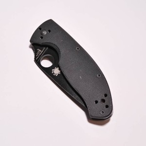 Spyderco Ambitious Folding Knife Black Blade G10 Scales