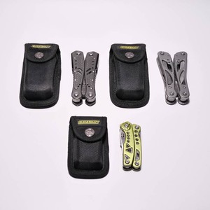 3 Guidesman Multi Tools with Branded Sheaths