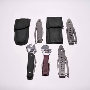5 Multi Tools w Exposed Pliers Wrenches
