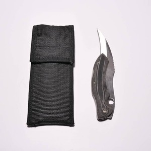 Unique Design Extra Long Blade Folding Knife and Sheath