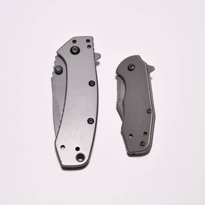 2 Kershaw Hinderer Design Folding Knives - 1555TI, 3560