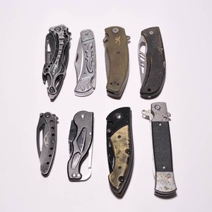 7 Folding Knives Some Assisted So So Shape