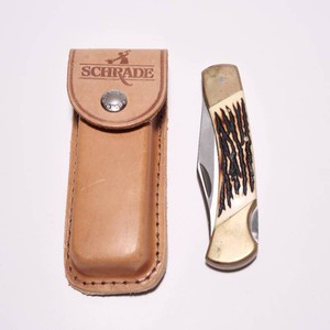 Uncle Henry Schrade LB8 with Leather Schrade Sheath