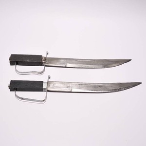 2 Small Sword Daggers With Fabric Sheaths Nice