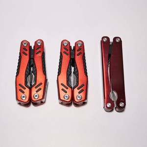 3 KYD Brand Folding Multi Tools w 2 Sheaths