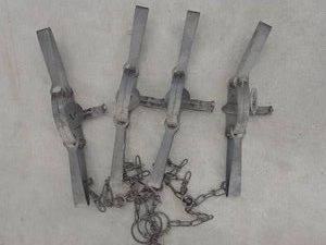 4 VICTOR LONG SPRING TRAPS