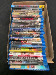 19 BLU-RAY DVDS