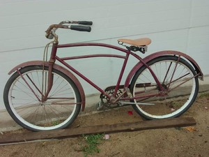 CLASSIC 193040S BALLOON TIRE MOTORBIKE BICYCLE