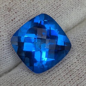 Johnny Wang 11.34 Carat Natural Glacier Blue Topaz Retail $740