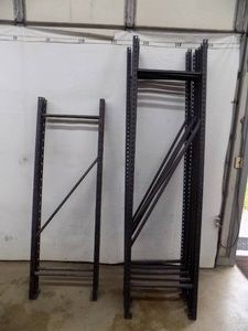 8 -Metal Racking (Uprights only)
