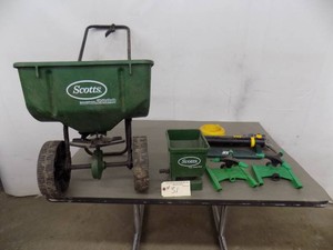 Lawn Items, Seeder, Sprinklers