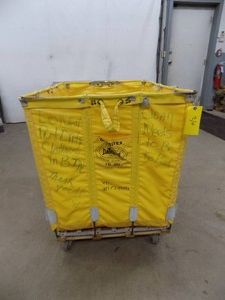 Laundry Cart on Casters   Gloss-Tex  Dandux 