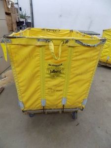 Laundry Cart on Casters   Gloss-Tex  Dandux