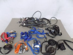Lot of Tie Down Items - Ratchet Straps  Bungee Cords