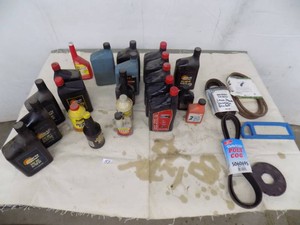Petroleum Products   Brake fluid  Power steering fluid  Oil  SAE 30  5W-30  Honda 10W-30  2-cycle oil  Belts & filters  Various other petroleum products