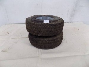 2 Tires   4.10  3.50-4 