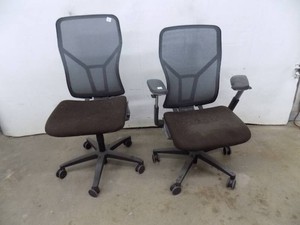 2- Fully Adjustable Chairs  Deer Stand  Shop Office Allsteel