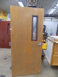 Heavy-Duty Fire Door  Algoma Grade   79� tall  35� wide  With opener