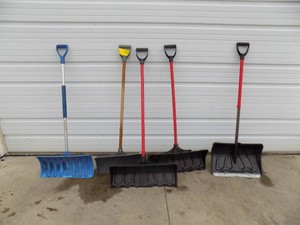 5 Snow Shovels