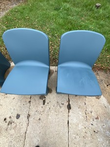 2 - Norix Armless Lounge Chairs