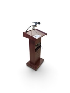 Oklahoma Sound Orator Floor Sound Lectern Retail $1300