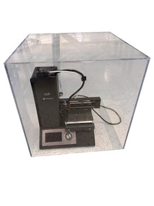 Monoprice MP Select Mini V2 E3D Edition 3D Printer PN 21711 w Acrylic Enclosure