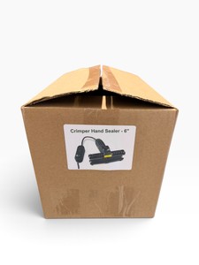 6 Constant-Heat Crimper Hand Sealer with foot pedal & Bench Mount  110-120V - New - Valued at 170