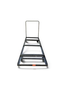 heavy-duty flat-stacking rectangular folding table truck or dolly