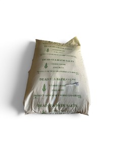 15 25 kg multi-wall paper bag of Dead Sea Bath Salts 60$-100$